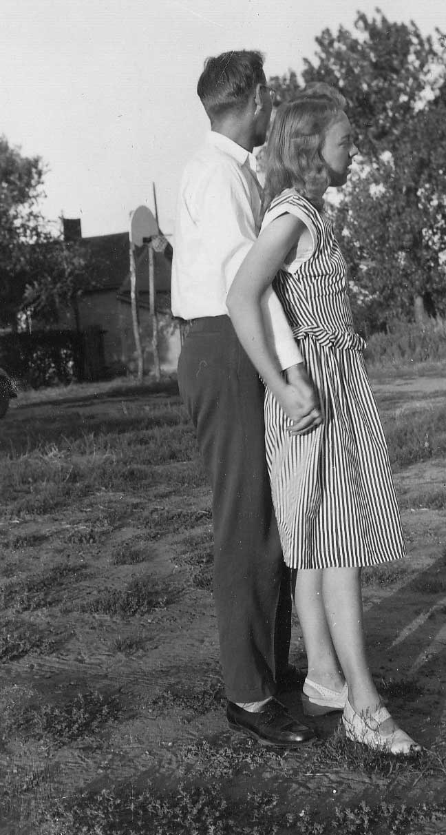 Robert Nordberg and Beverly, early moments