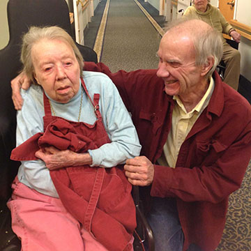 Beverly and Paul Nordberg together