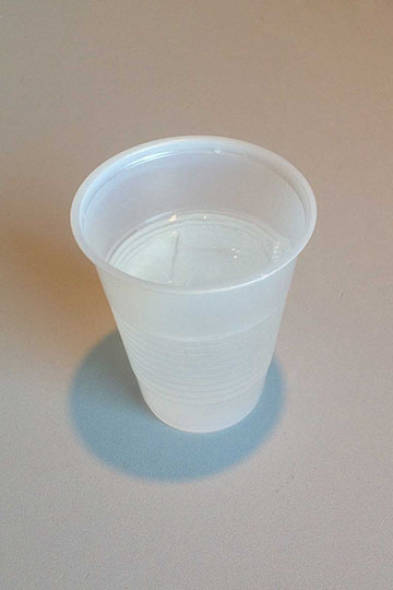glass of water