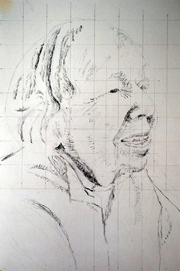 Sketch of Beverly Nordberg