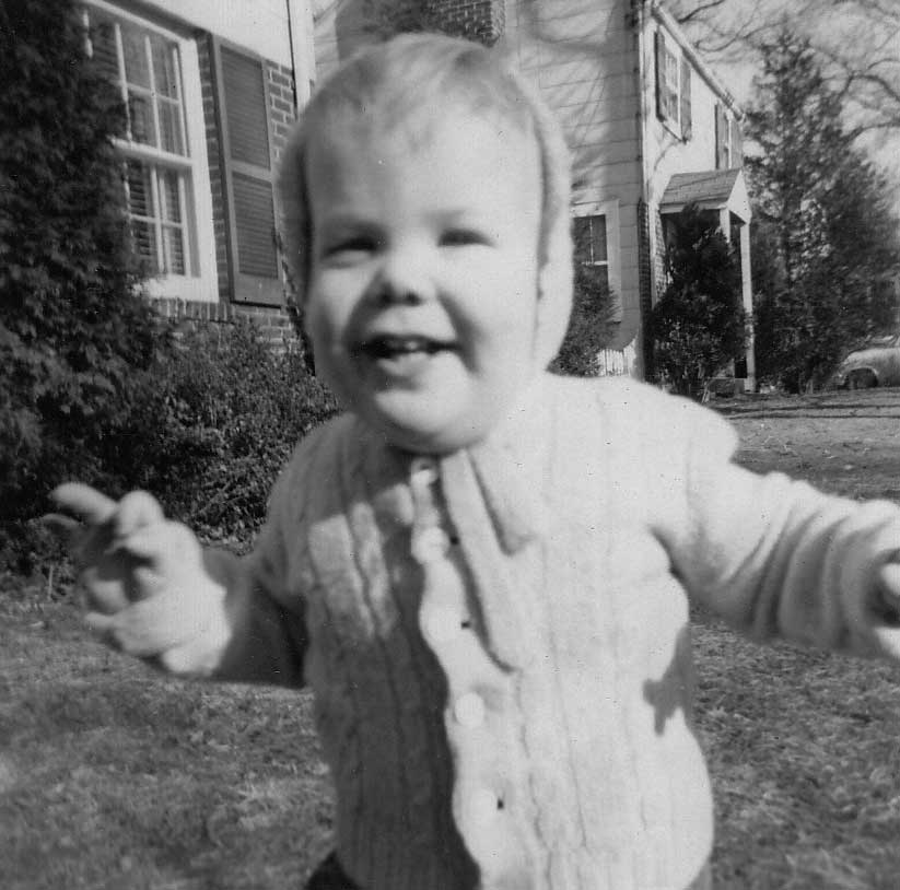 Peter Bartley Nordberg, one year old